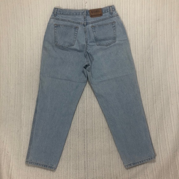 Gitano Petite Jeans Light Wash Mom Jeans High Waist Vintage Women's Size 16 - Picture 5 of 8